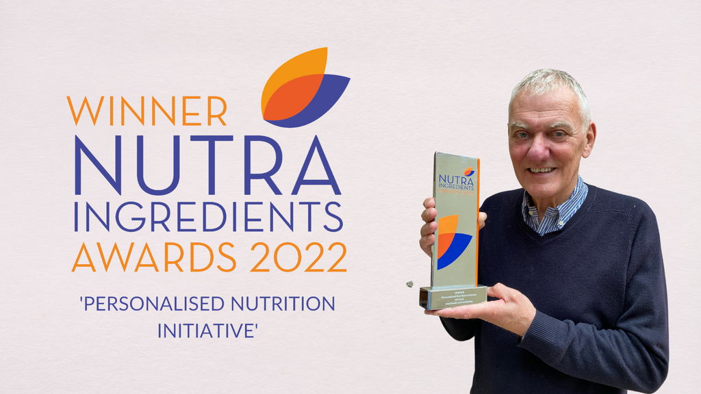 WINNER - Nutra-Ingredients Awards 2022 Personalised Nutrition Initiative